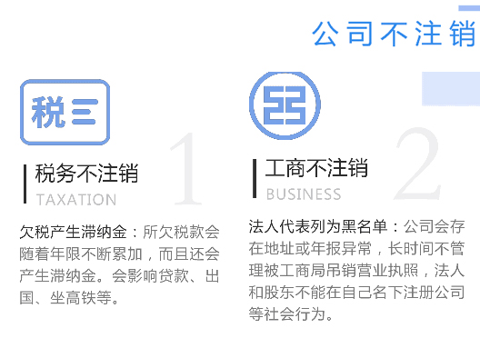 鄭州市惠濟(jì)區(qū)工商營業(yè)執(zhí)照不注銷嚴(yán)重后果
